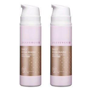 질경이 데일리 에코아워시 여성청결제 폼타입, 150g, 2개