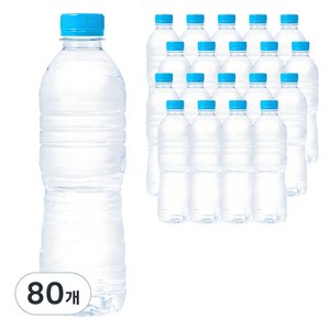 탐사 샘물, 500ml, 80개