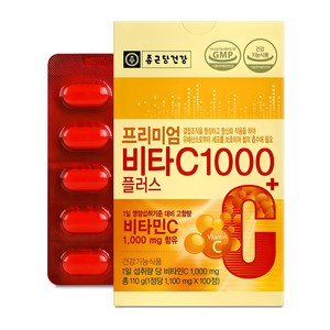 종근당건강 프리미엄 비타C 1000플러스, 100정, 110g, 1개