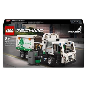 레고 테크닉 Mack® LR Electric 청소 트럭 42167, 혼합색상, 1개