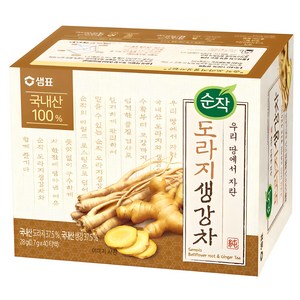 순작 도라지 생강차, 0.7g, 40개입, 1개