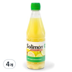 솔리몬 스퀴즈드 레몬즙, 500ml, 4개