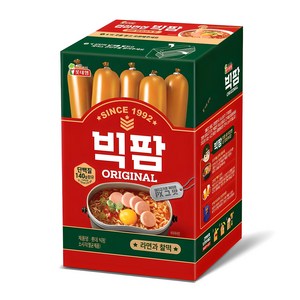 롯데웰푸드 빅팜 소시지, 60g, 20개