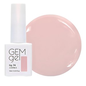 아이빛 네일아트 젬젤 컬러 젤네일 10ml, 74 스킨연핑크, 1개