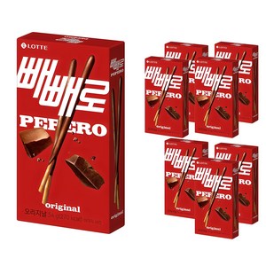 롯데제과 초코 빼빼로 빅팩, 54g, 8개