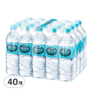 백산수, 500ml, 40개