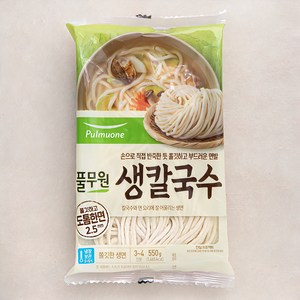 풀무원 생칼국수 4인분, 550g, 1개