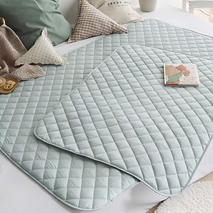 파스텔 순면 유아 방수패드, 민트, 소형(75 x 10..., 1개