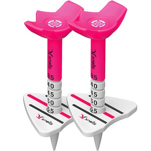 엑스넬스 컨트롤 골프티 네온플러스, 네온핑크, 35~55mm, 2개