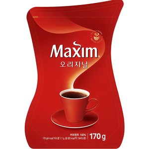 맥심 오리지날 커피, 170g, 1개입, 1개