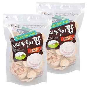 라이스웰 현미누룽지팝, 120g, 2개