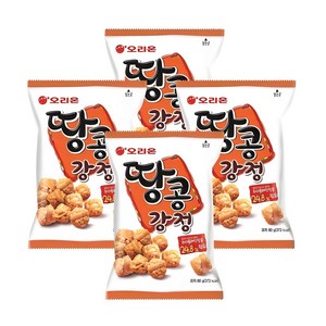 오리온 땅콩강정, 80g, 4개