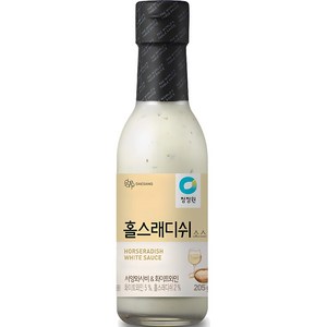 청정원 홀스래디쉬 소스, 205g, 1개