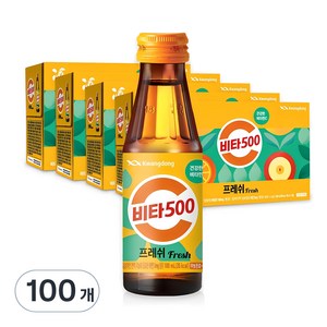 광동 비타500 프레시 fresh, 100ml, 100개