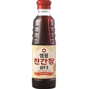 샘표 진간장 금F3, 500ml, 1개