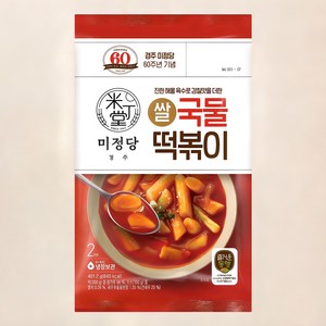 즐거운동행 미정당 쌀 국물떡볶이, 401.2g, 1개