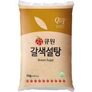 큐원 갈색설탕, 5kg, 1개