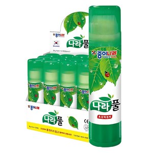 종이나라 투명나라풀, 35g, 12개