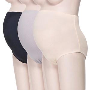 프라하우스 여성용 임부 면 팬티 3개 세트 PT202