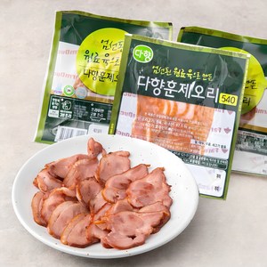 다향오리 엄선된 원료육으로 만든 다향훈제오리, 540g, 1개