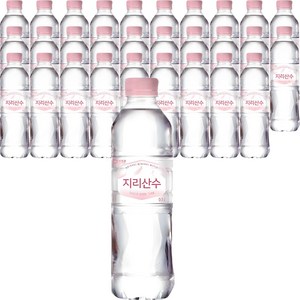 지리산수 핑크, 500ml, 40개