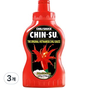 친수 칠리소스, 500g, 3개