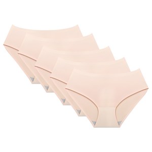 글램공감 여성용 올데이즈 심리스팬티 무봉제 노라인 팬티 5종세트