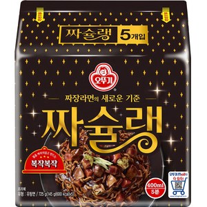 오뚜기 짜슐랭 145g, 5개