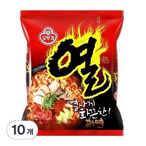 오뚜기 열라면 120g, 10개