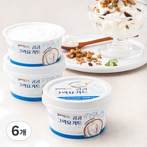 곰곰 그릭 요거트, 100g, 6개