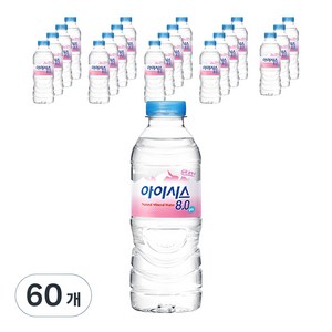 아이시스 8.0 생수, 300ml, 60개