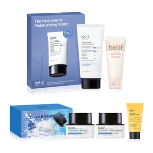 빌리프 더 트루 크림 모이스춰 라이징 밤 + 리제너레이팅 나이트 마스크 35ml 세트