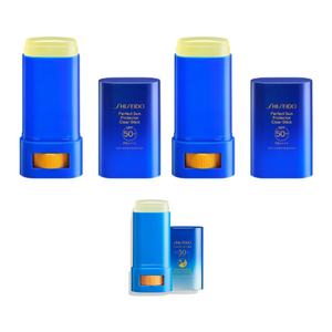 시세이도 퍼펙트 선 프로텍터 클리어 스틱 SPF50+ PA++++, 20g, 2개