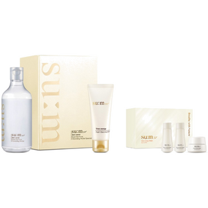 숨37도 스킨세이버 에센셜 퓨어 클렌징 워터 400ml + 클렌징 폼 100ml