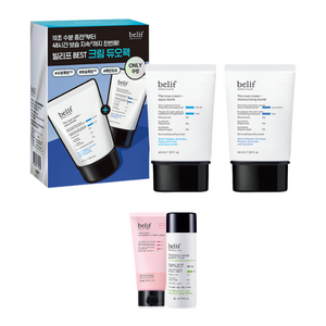 빌리프 더 트루 크림 아쿠아 밤 40ml + 모이스춰라이징 밤 40ml 듀오 기획 세트
