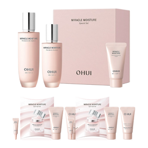 오휘 미라클 모이스처 핑크 베리어 스킨 150ml + 에멀전 100ml + 크림 25ml