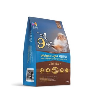 펫마을 목우촌 펫9단 체중건강 1.8kg 애견사료 전연령, 상품, 소화기능 개선, 상품