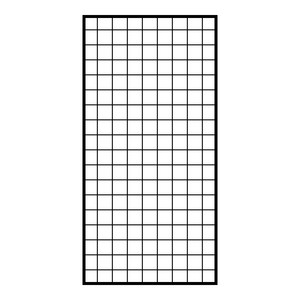 JNCP 휀스망 45x90cm 메쉬망 네트망 철망 악세사리진열대 방묘, 블랙, 1개