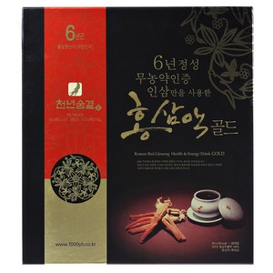 천년숨결 홍삼액골드, 80ml, 30개