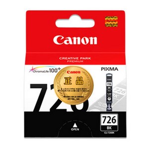 캐논 정품잉크 카트리지 CLI-726BK
