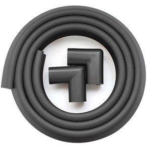 아가드 모서리보호대 고급형 2M + 아가드 코너보호대 고급형 2p, 모서리보호대 34 ..., 블랙, 1세트