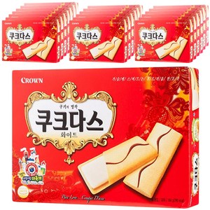 쿠크다스 화이트, 128g, 20개