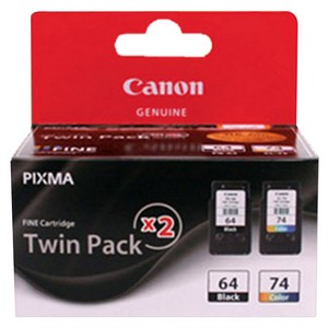 캐논 PG-64 + CL-74 잉크트윈팩