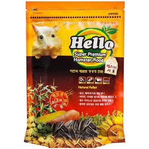 아쿠아플러스 헬로 프리미엄 햄스터 사료, 350g, 1개