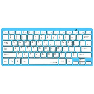 코시 모모 블루투스 키보드, 텐키리스, KB1371BT, 블루
