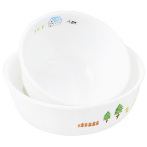 ****** 이지위켄드 공기 대접 세트, 혼합색상, 공기 1p + 대접 1p, 1세트