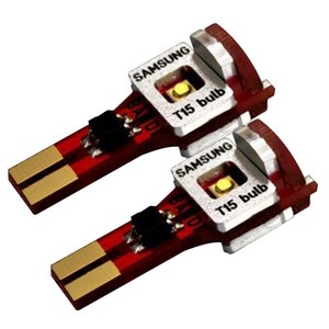반디 LED 후진등 소켓, 2개, T15