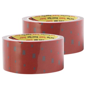 쓰리엠 아크릴폼 양면테이프 그레이 48mm x 1.5m, 2개