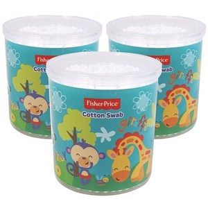 피셔프라이스 면봉 블루, 200개입, 3개