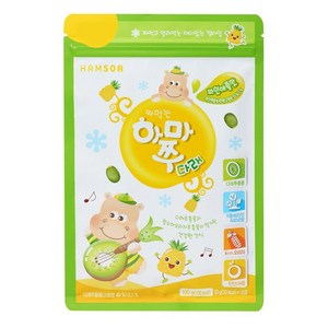 함소아 짜먹는 하마쭈 다래 파인애플맛, 10g, 1개
